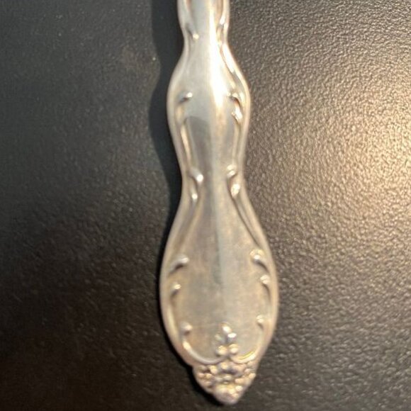 WM Rogers Extra Silver Plate Grapefruit Spoon - Picture 3 of 5